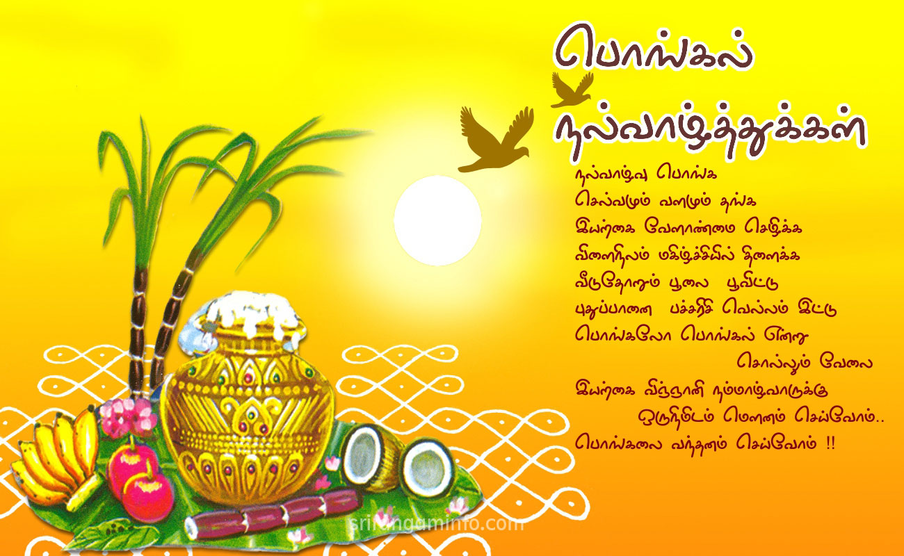 Pongal greetings